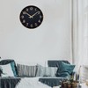 Wall Clock, Radio Clock, Stylish, Nordic, Continuous Second Hand, Silent,