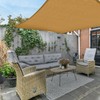 AsterOutdoor Sun Shade Sail Rectangle 8' x 12' UV Block