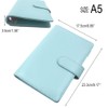 A5 PU Leather Notebook, Soft Notebook PU Faux Leather A5