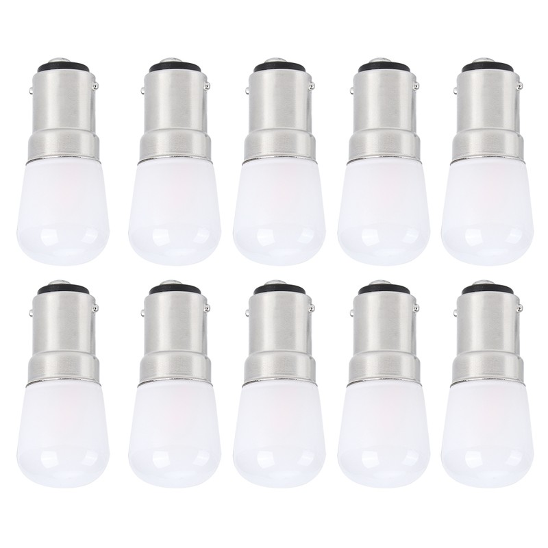 10Pcs 1.5W LED Candle Light Bulb Lamp Repalacement Parts Aceessories