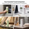 2 Pack 4 in 1 Travel Dispenser Bottles, Green
