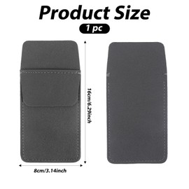 Pocket Protector, PU Leather Pocket Organizer, Pocket Protector for Men Shirt for School Office Hospital Supplies