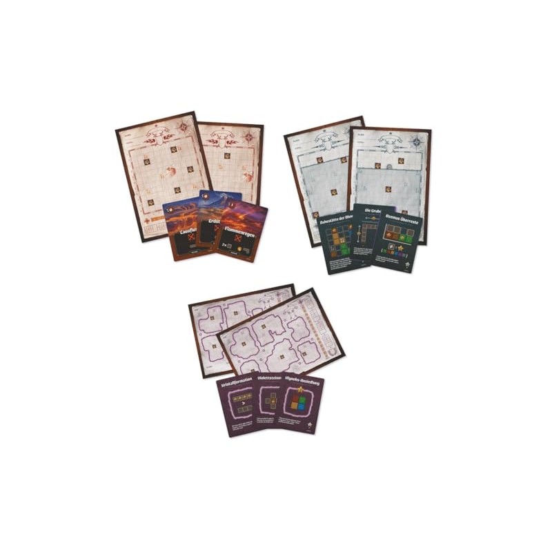 Pegasus Spiele 51313G - The Cartograph: Unknown Landes [Expansion]