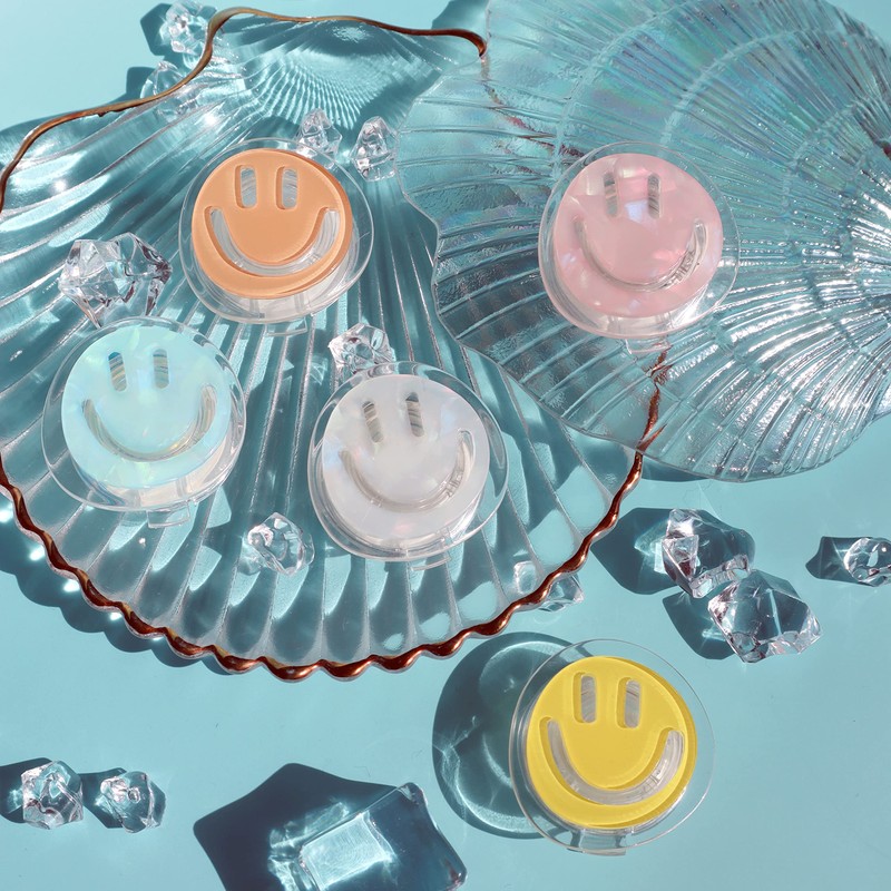 GRIPONG Smiley Face Phone Grip - Fun and Expandable Accessory