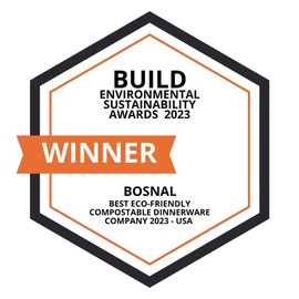 BOSNAL - Palm Leaf Biodegradable Bowls, 9.5 inch Round Soup Bowl, 25 pcs, Compostable, Bamboo and Wood Style, Stackable, Restaurant Grade, Eco Friendly, Disposable