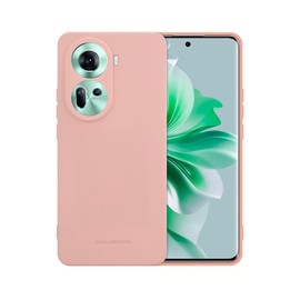 ATTI Funda Molan Cano Soft Jelly Silicon Tacto Suave Delgado a la Medida de Su Celular para OPPO Reno 11 Pro 5G (Rosa)