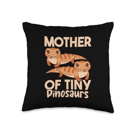 Lizard Collector Reptile Lover Blue Tongue Skink Throw Pillow