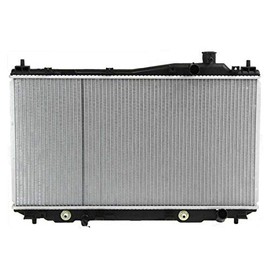 AutoShack RK896 25.9" Complete Radiator Replacement for 2001 2002 2003 2004 2005 Acura EL 2001-2005 Honda Civic 1.7L FWD