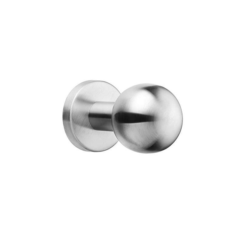 ck-tuerbeschlaege Ball Knob on Round Rose Stainless Steel V2A Matte