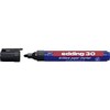 edding 30 brilliant paper marker - black - 1 waterproof