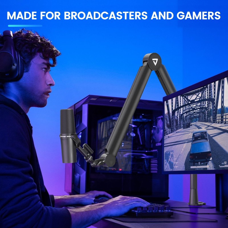 Boom Arm Stand THRONMAX S8 Mic Stand for Game Streaming