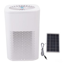 Solar Air Purifier Car Air Purifier Freshener Cleaner with 50W Solar Panel for Car Interior