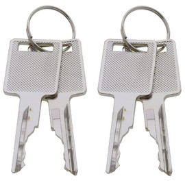 Solarhome 4pcs 6693241 D250 307852A1 6709527 714602 A77313 Ignition Key for Bobcat Skid Steer Loaders Mini Excavators