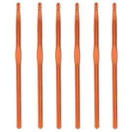 Cionyce 6 Pack Aluminum Crochet Hook 5.5mm US Size I (Size 9) Crochet Needle for DIY Craft Yarn Knitting Needles