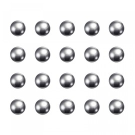 sourcing map 9mm Precision Balls Carbon Steel Solid Bearings Ball 100pcs