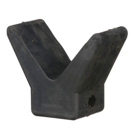 attwood 11200-1 - Tope de Goma para Remolque en V, Color Negro, 2 x 2 Pulgadas