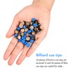 CLISPEED 40pcs Cue Tips 10mm Replaceable Cue Tips Pool Cue
