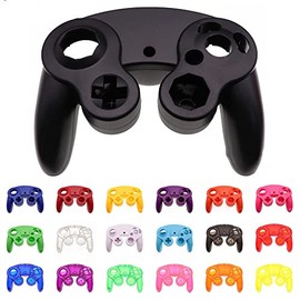 Replacement Handle Housing Cover Shell Case for NGC Gamecube Controller Games Handle Protective Case (Purple)