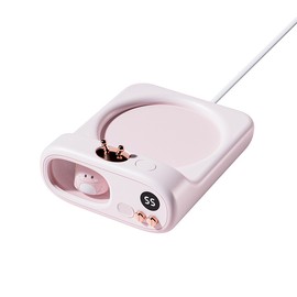 Cute Cup Warmer Cute Cartoon Smart Scheduled Temperature Control Heating Plate for Home Dormitory CN ‑