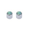 DIAO79NI 2Pcs Metal Guitar Knobs Volume Tone Control Knob Dome