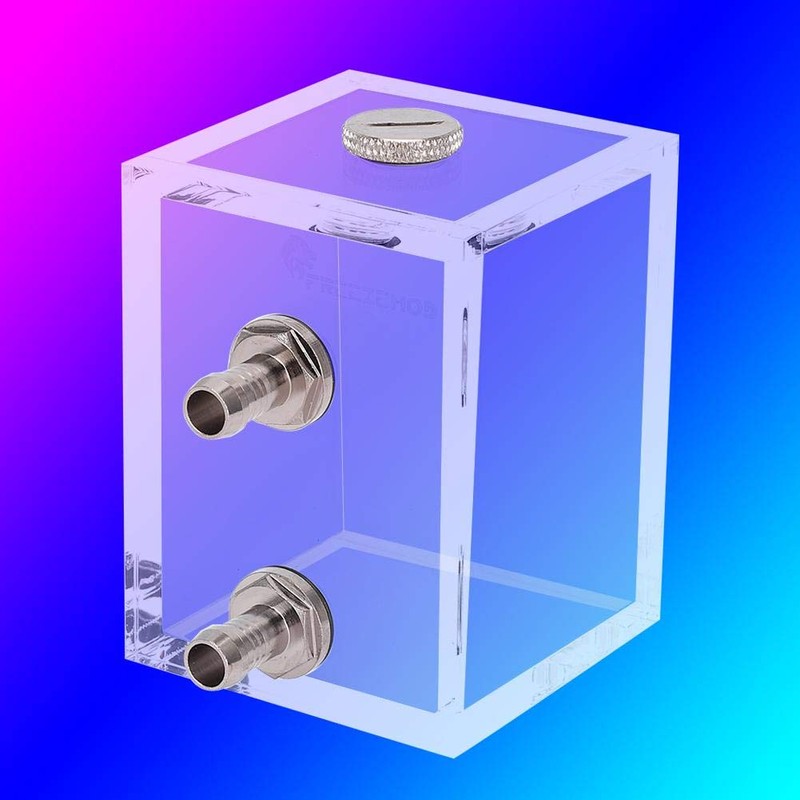 ASHATA Water Tank Water Cooling System, 200ml Transparent Acrylic Water