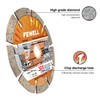 FEWELL 4 1/2 Inch Diamond Concrete Saw Blade,Segmented Concrete Blade