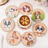 Sitengle Diamond Art Coaster Kit 8 Pcs Bead Art Diamond