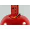 Vasefill Artificial Apple Extra-large 3.75-in Round Apples Fake Fruit Red