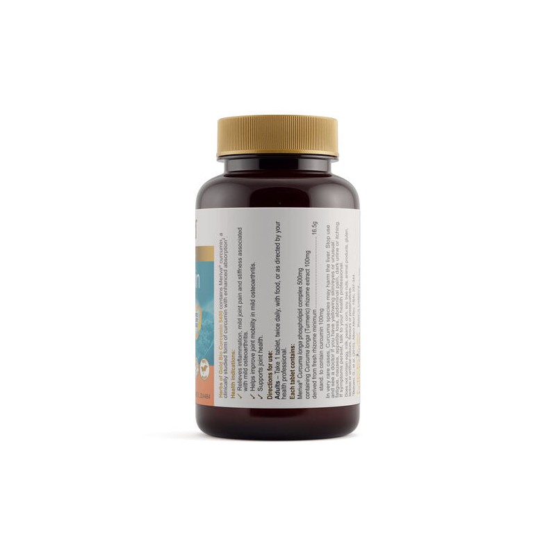 Herbs Of Gold Bio Curcumin 5400 60 Tablets