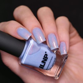 ILNP Rainshower - Pastel Periwinkle Blue Shimmer Nail Polish