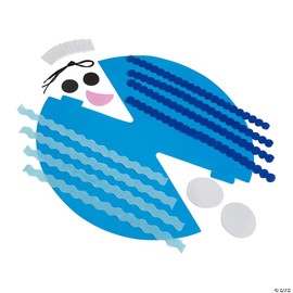 Fun Express Goofy Jellyfish HAT CK-12 - Craft Kits - VBS Vacation Bible School Supplies/Decor - 12 Pieces