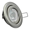 Kanlux ARGUS Matt Chrome Ceiling Lighting Point Fitting 50W 12V