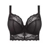 Elomi Women's Plus Size Charley Longline Underwire Bralette, Black, 36F