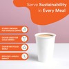 SUL Paper Cups, White Paper Coffee Cups, 200ml Disposable Party