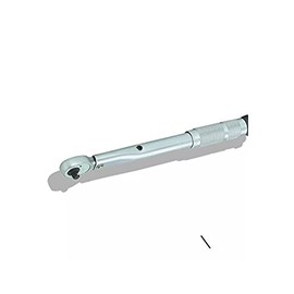 1/4" Drive Click Stop Torque Wrench Reversible 20-200 lbs. with Carrying Case