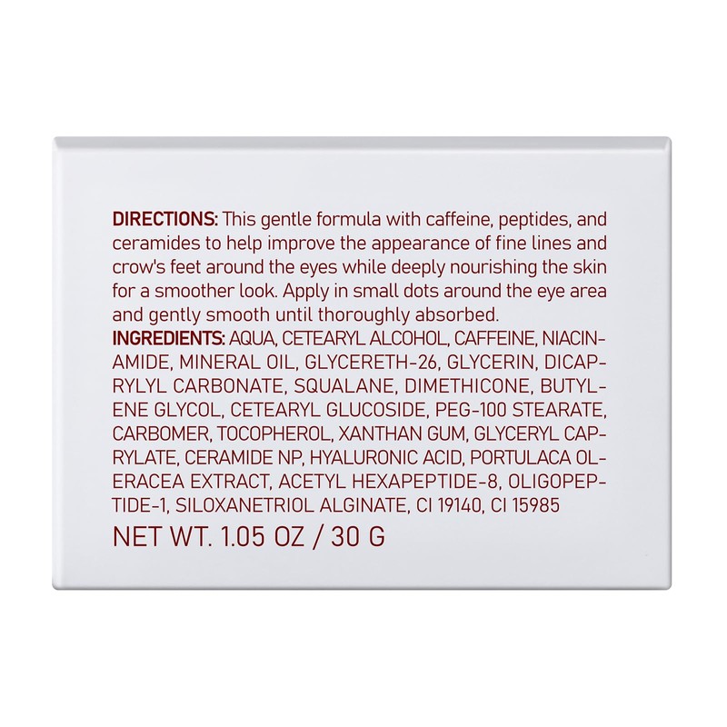 BOLI Caffeine Under Eye Cream, For Puffy Bags & Dark