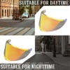 K6 Helmet Visor Replacement,Motorcycle Helmet Face Shield Sunscreen Anti Uv