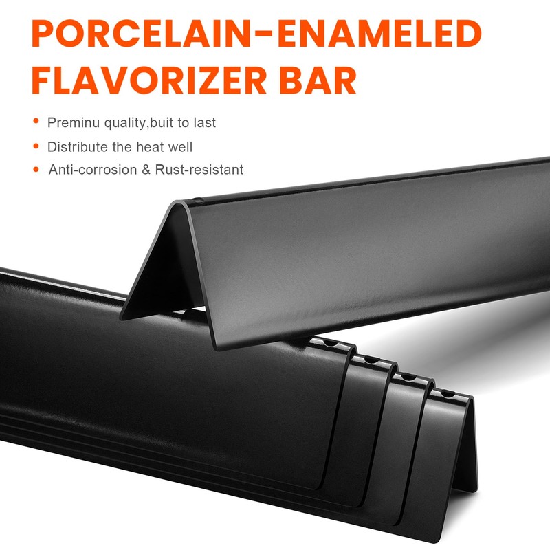 GasSaf 17.5" Flavorizer Bar for Weber Genesis 300 E310 E320