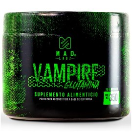MAD LABZ - Glutamina Vampiro | 5g porcion | 70 servicios | 350g | Sin Saborizantes