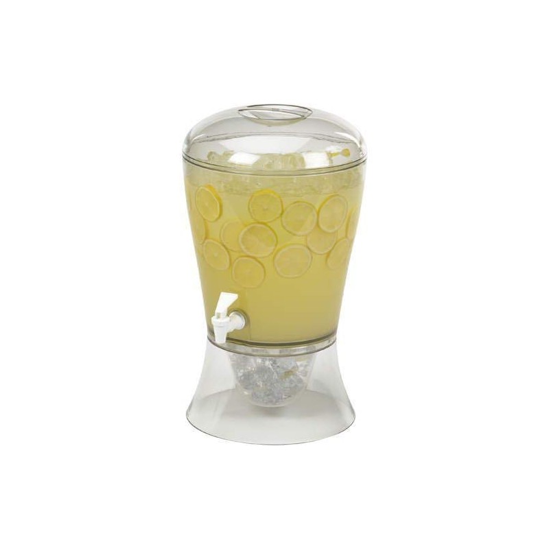 Creativeware 3-Gallon Beverage Dispenser- Poly Prop Beverage Dispenser, Clear