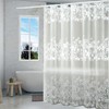 TIKABC Shower Curtain Liner, 4G PEVA Shower Liner, Plastic Waterproof