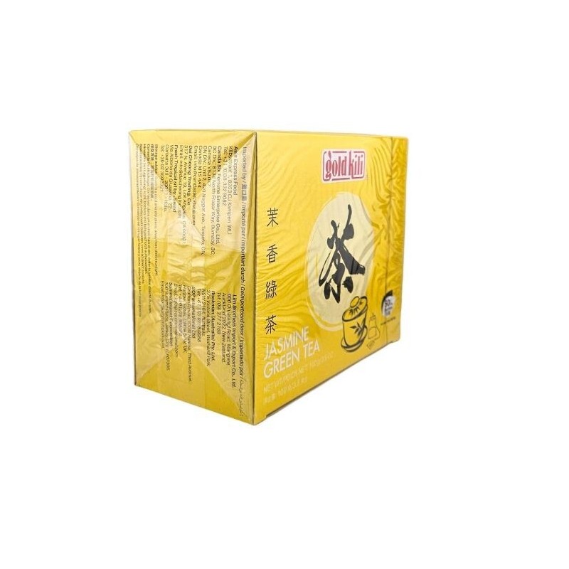Gold Kili Jasmine Green Tea 3.5 oz(50 Sachets) EXP:01/2027