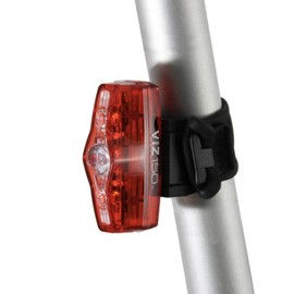 CatEye Unisex's Viz 150 Rear Light Bicycle, Red, One Size