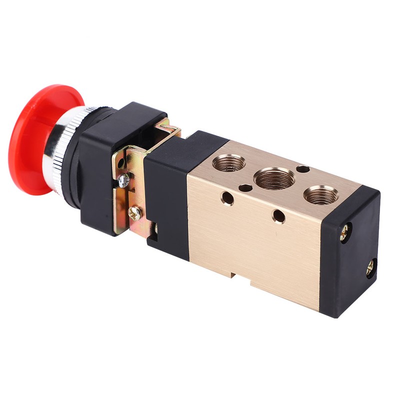 MV-10A Pneumatic Mechanical Valve 2 Position 5 Way Spring Return