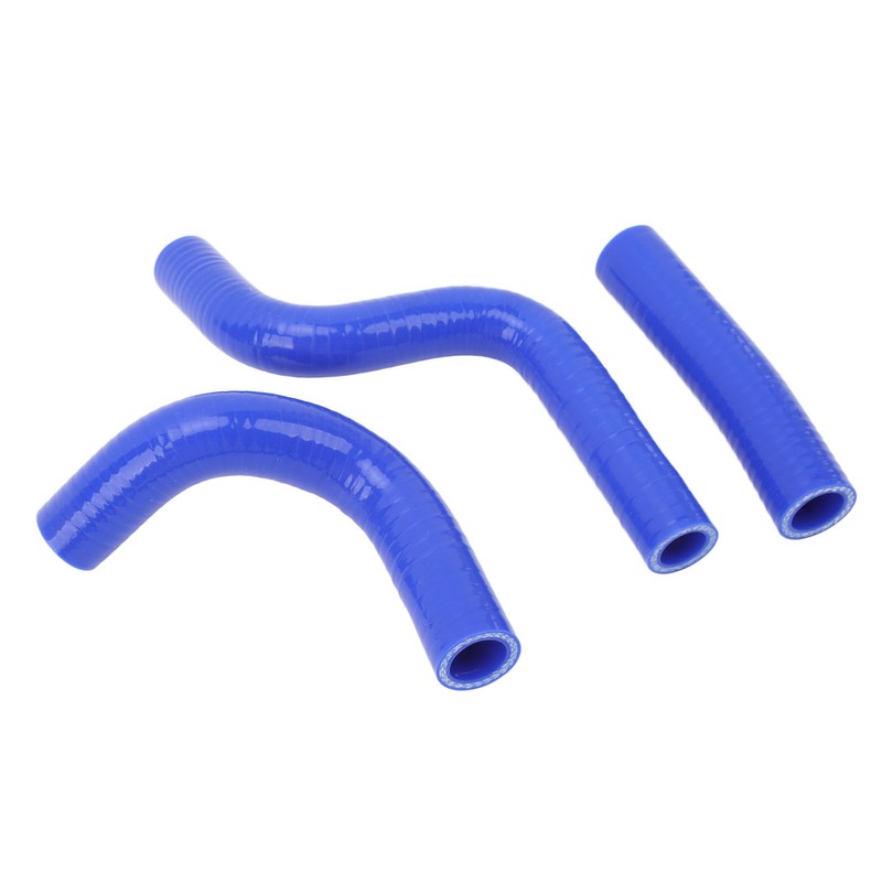 3PCS Silicone Radiator Coolant Hose Pipe Kit Stable Connection Leak