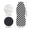 Pehede Car Seat Cover Black and White Chess Pattern Front