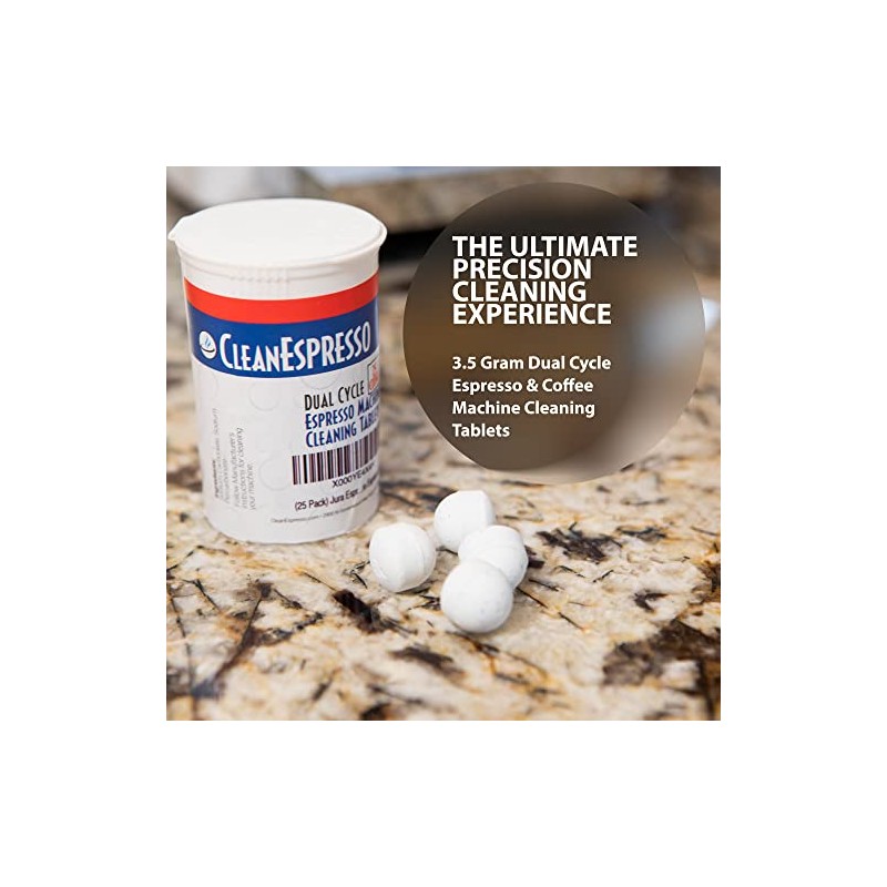 CleanEspresso Dual Cycle Cleaning Tablets for Jura Machines