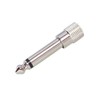 φ3.5mm Mono Mini Plug (Female) → φ6.3mm Mono Standard Plug