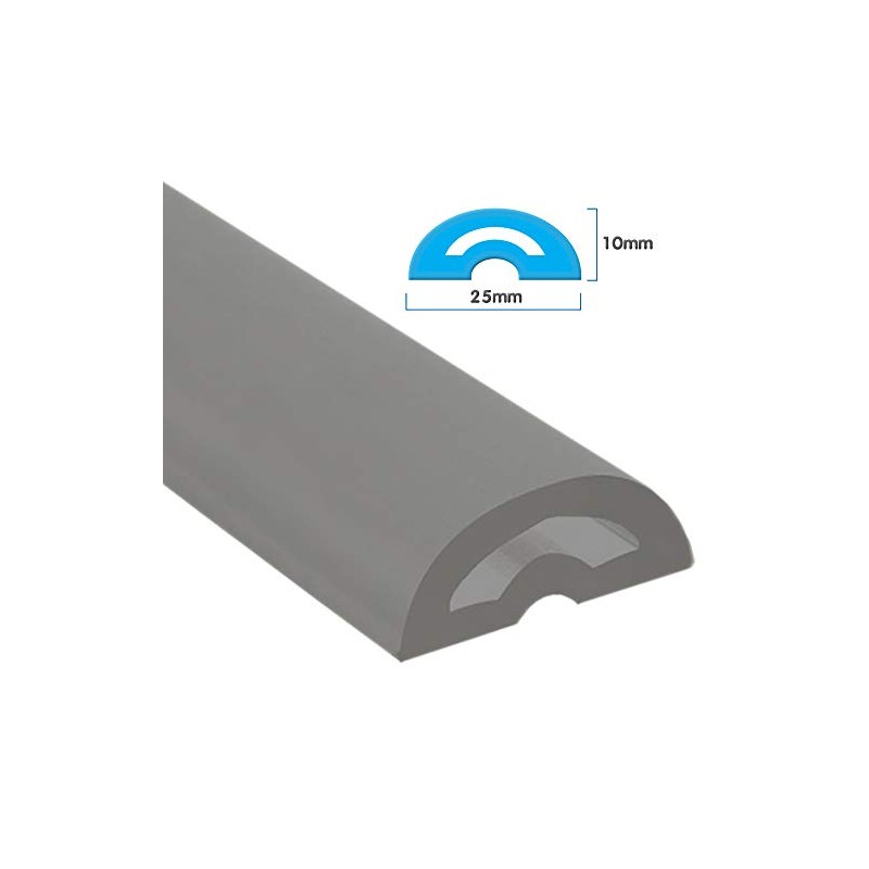 Uniblade Chameleon Shower Wetroom Floor Seal - 1200mm, Grey