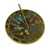 IOTC ARMOURY Beautiful Brass Garden Sundial Kiss of The Sun
